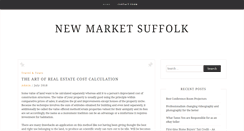 Desktop Screenshot of newmarket-suffolk.com