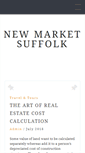 Mobile Screenshot of newmarket-suffolk.com